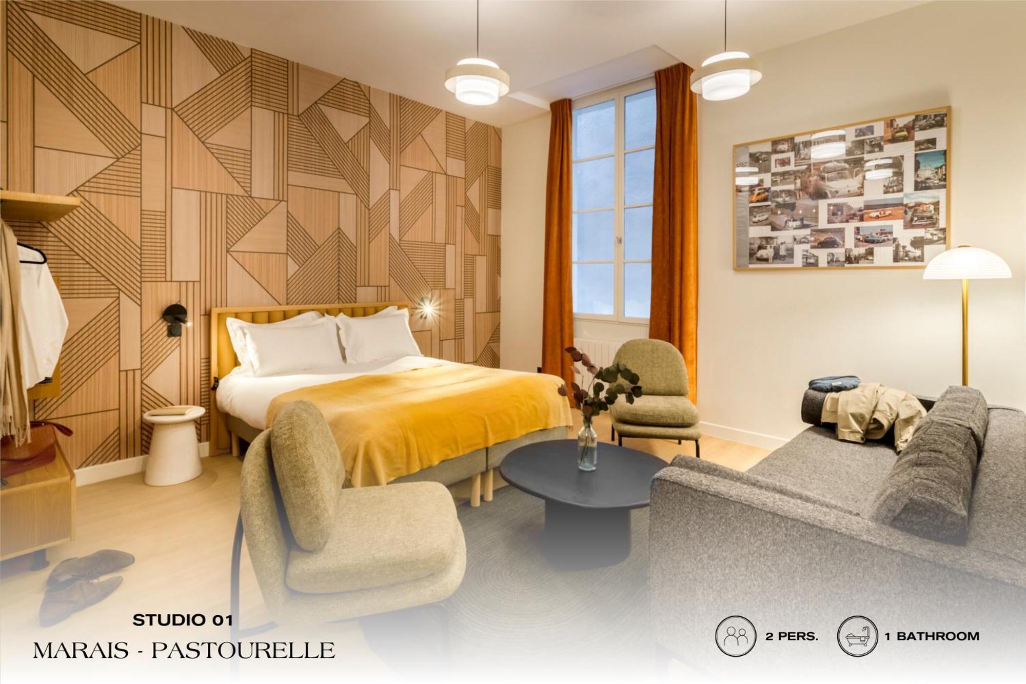 Апартаменти Beauquartier - Marais, Pastourelle Париж Екстер'єр фото