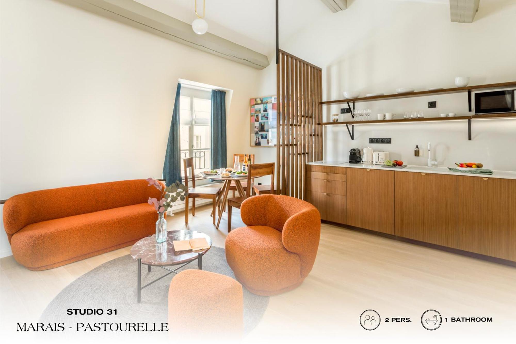 Апартаменти Beauquartier - Marais, Pastourelle Париж Екстер'єр фото