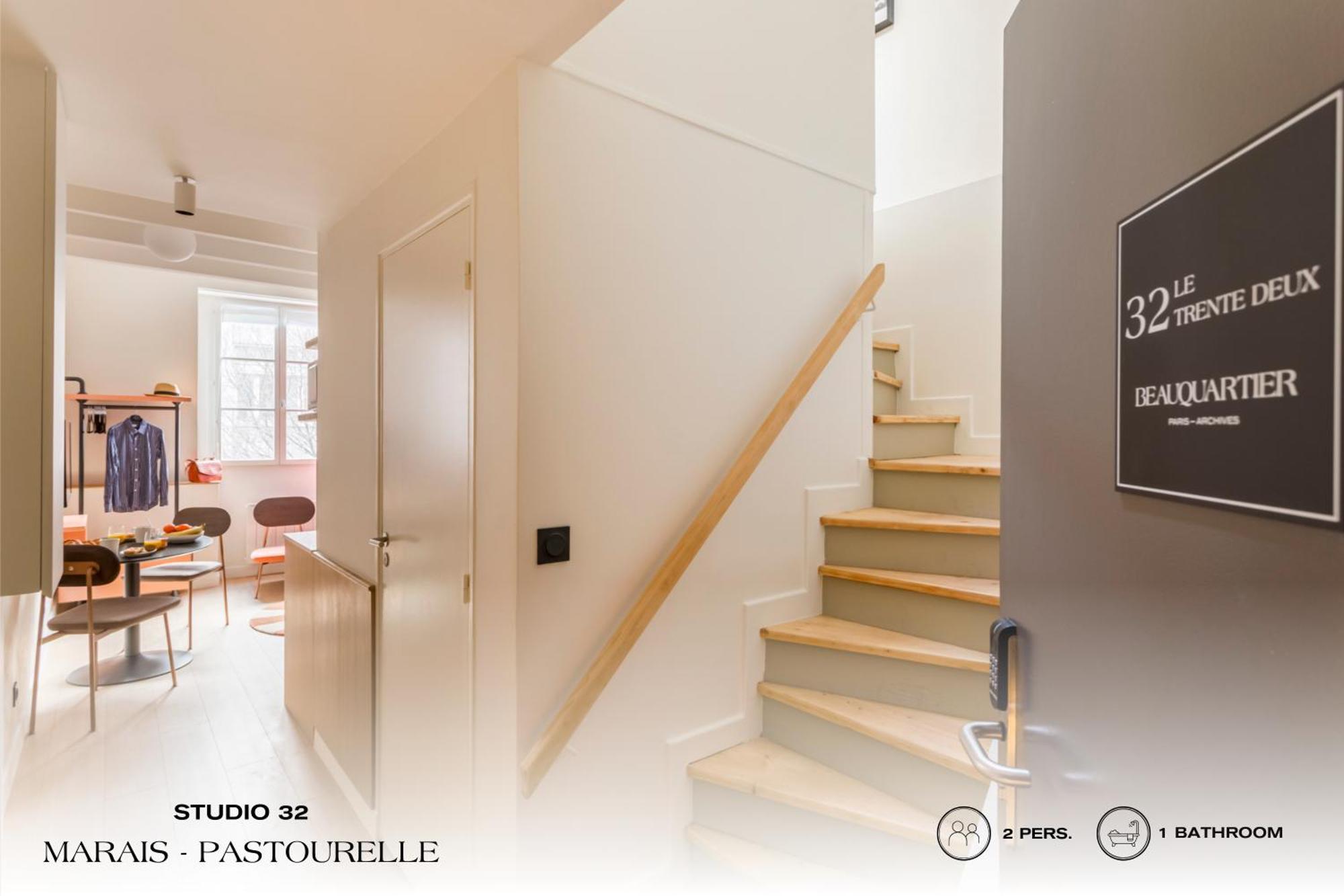 Апартаменти Beauquartier - Marais, Pastourelle Париж Екстер'єр фото