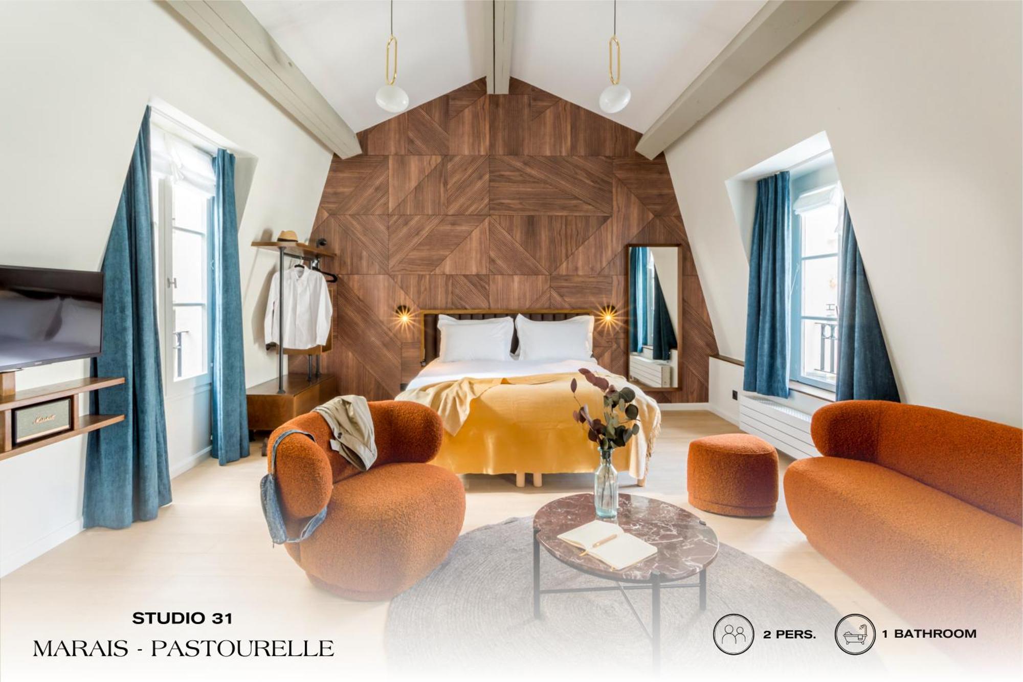 Апартаменти Beauquartier - Marais, Pastourelle Париж Екстер'єр фото