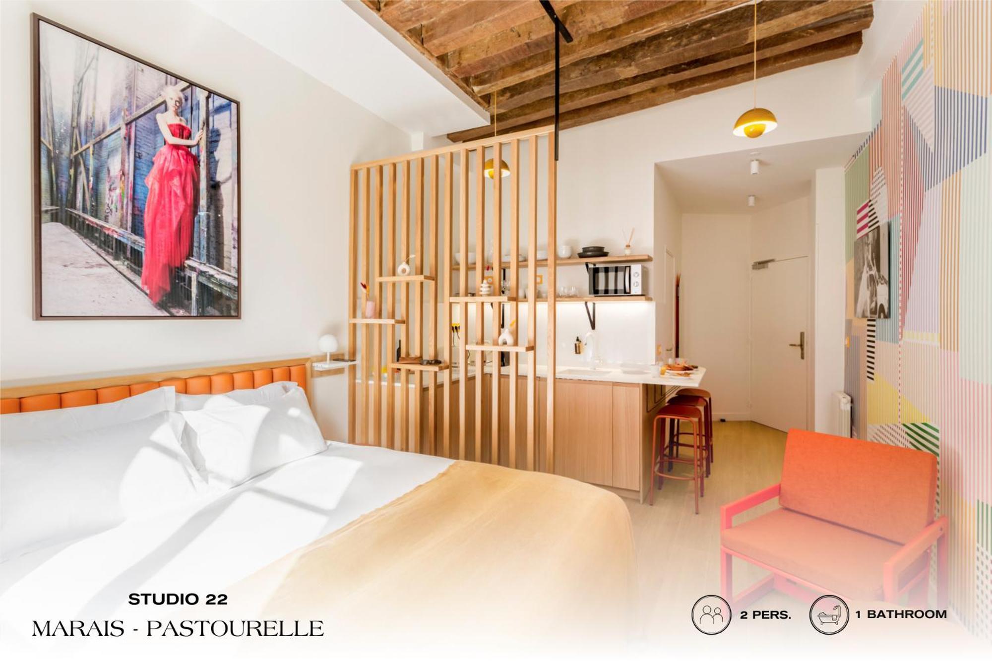Апартаменти Beauquartier - Marais, Pastourelle Париж Екстер'єр фото