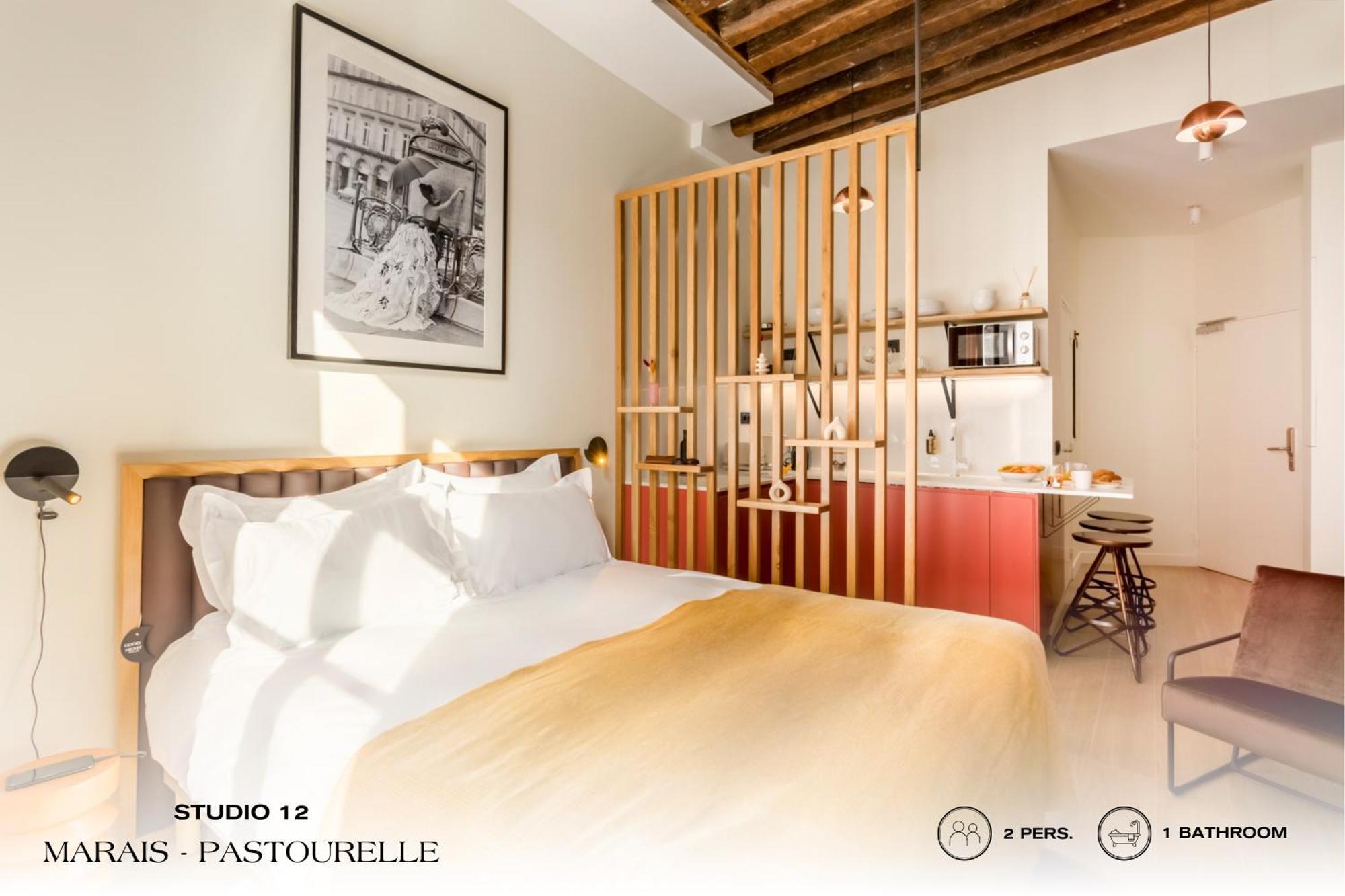 Апартаменти Beauquartier - Marais, Pastourelle Париж Екстер'єр фото